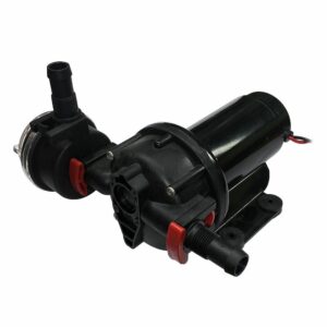 Image 1: Johnson Pump Flush Pump - 3.5 GPM - 12V w/Strainer
