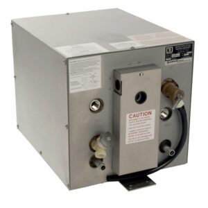 Image 1: Whale Seaward 6 Gallon Hot Water Heater w/Front Heat Exchange - Galvanized Steel - 240V - 1500W