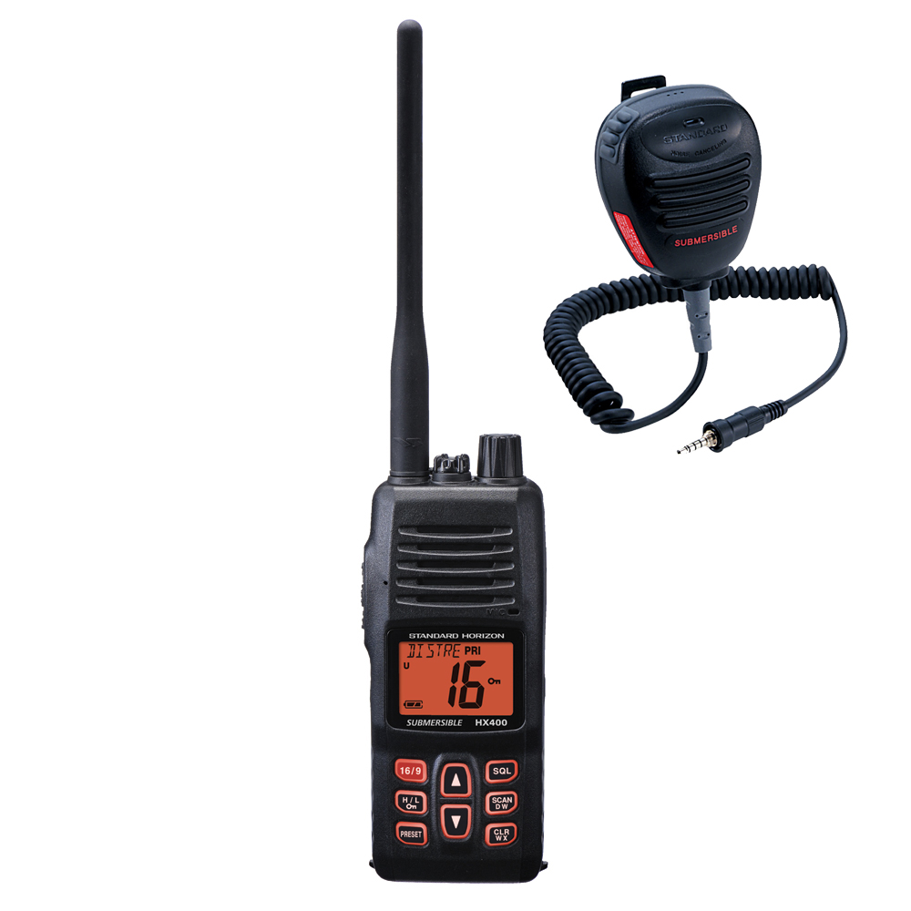 Image 1: Standard Horizon HX400 VHF w/FREE CMP460 Microphone