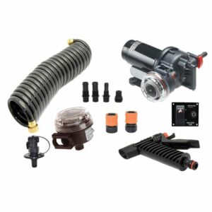 Image 1: Johnson Pump Aqua Jet WD 3.5 GPM 12V Pump Kit