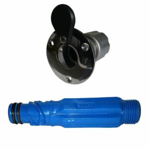 Image 1: Johnson Pump Deck Wash Single Outlet Single Flush