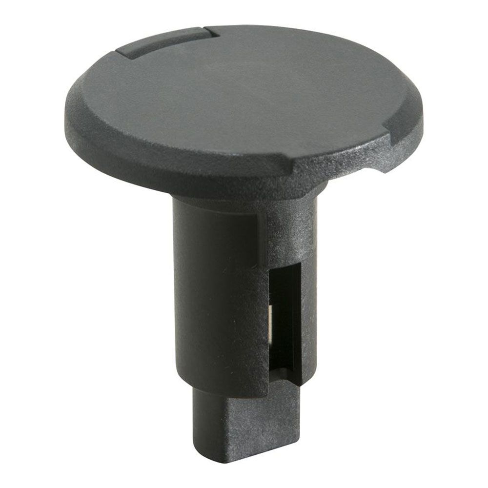 Image 1: Attwood LightArmor Plug-In Base - 2 Pin - Black - Round