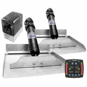 Image 1: Bennett 129ATP Hydraulic Trim Tab Complete Kit w/Auto Trim Pro