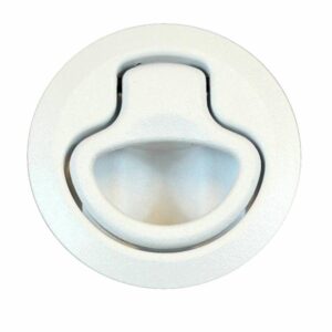 Image 1: Southco Push to Close - Medium - White