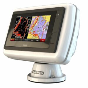 Image 1: NavPod PowerPod Pre-Cut f/Garmin 742xs, 742, 722xs & 722
