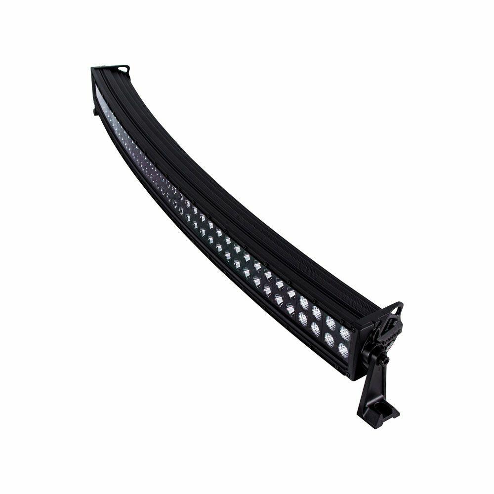 Image 1: HEISE Dual Row Curved Blackout LED Light Bar - 42"