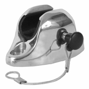 Image 1: TACO Flat Deck Hinge w/Pin & Lanyard - 7/8"-1-1/4"