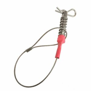 Image 1: Sea Catch TR7 Spring Loaded Safety Pin - 5/8" Shackle