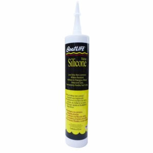 Image 1: BoatLIFE Silicone Rubber Sealant Cartridge - White