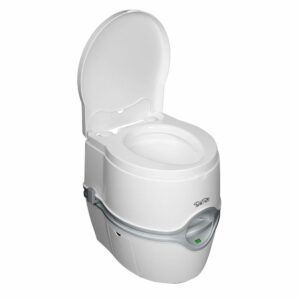 Image 1: Thetford Porta Potti 565E Curve Portable Toilet