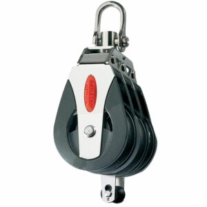 Image 1: Ronstan Series 40 Ball Bearing Block - Triple - Becket - Swivel Head