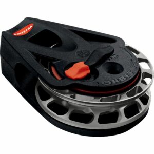 Image 1: Ronstan Series 55 Ratchet Mount Orbit Block - Cheek Anti-Clockwise Rotation