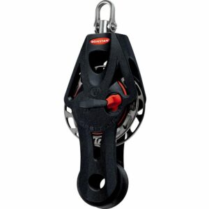 Image 1: Ronstan Series 55 Ratchet Mount Orbit Block - Fiddle Becket Swivel