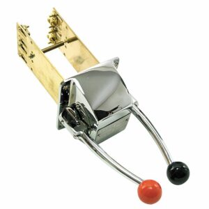 Image 1: Whitecap Twin Engine Control f/Clutch or Throttle