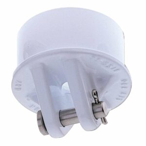 Image 1: Edson Pipe to Fold-Down Adapter 3-1/2" Mast