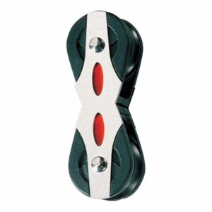 Image 1: Ronstan Series 20 Ball Bearing Block - Double, In-Line