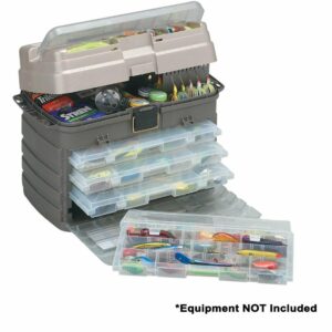 Image 1: Plano Guide Series™ Original Stowaway® Rack System 3700 - Graphite/Sandstone