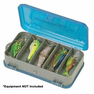 Image 1: Plano Double-Sided Tackle Organizer Small - Silver/Blue