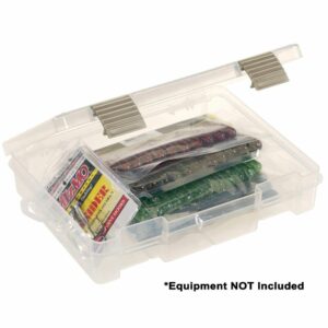 Image 1: Plano ProLatch® Open-Compartment Stowaway® Half-Size 3700 - Clear