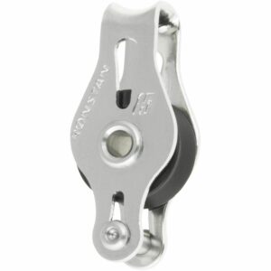 Image 1: Ronstan Series 15 Ball Bearing Utility Block - Single Block, Becket, Loop Head