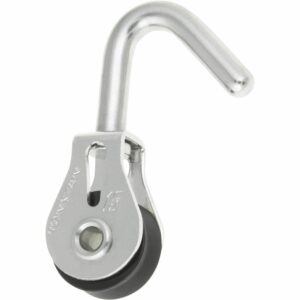 Image 1: Ronstan Series 15 Ball Bearing Utility Block - Single, Swivel Hook Head