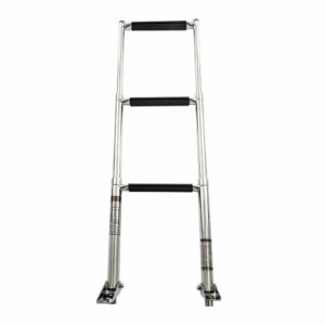 Image 1: Whitecap 3-Step Telescoping Swim Ladder