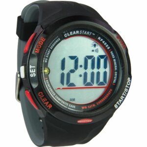 Image 1: Ronstan RF4055 ClearStart™ 50mm Sailing Watch - Black/Grey