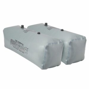 Image 1: FATSAC V-drive Fat Sacs - Pair - 400lbs Each - Gray