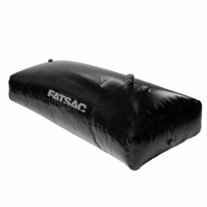 Image 1: FATSAC Rear Seat/Center Locker Ballast Bag - 650lbs - Black