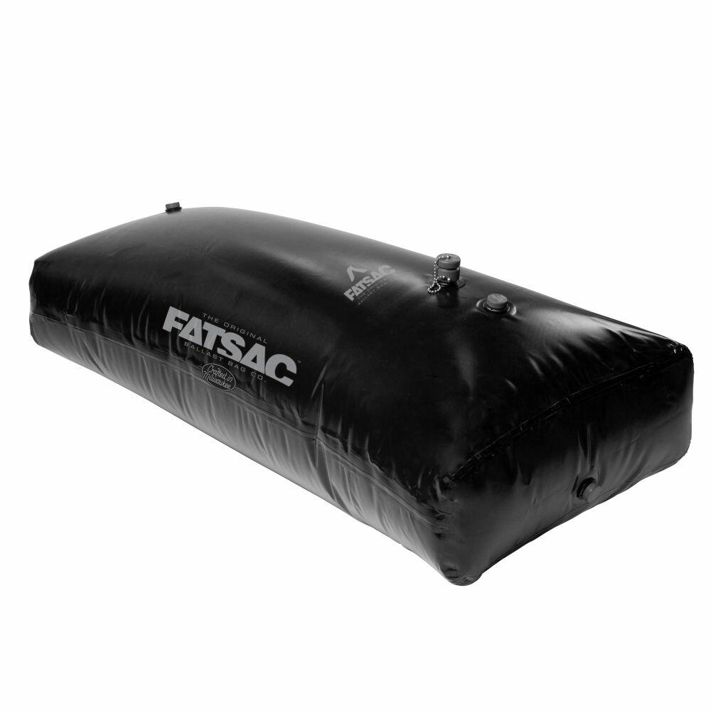 Image 1: FATSAC Rear Seat/Center Locker Ballast Bag - 650lbs - Black