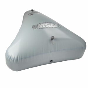 Image 1: FATSAC Open Bow Triangle Fat Sac Ballast Bag - 650lbs - Gray