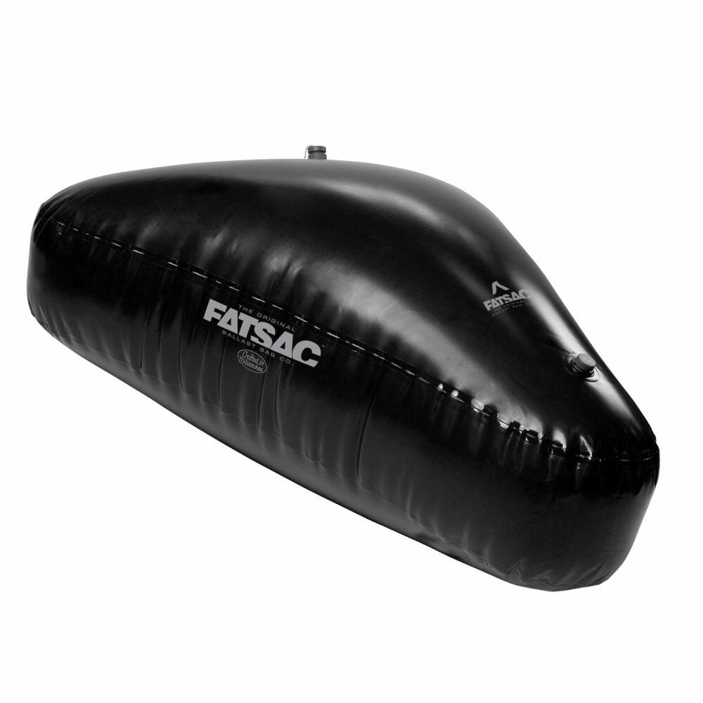 Image 1: FATSAC Open Bow Triangle Fat Sac Ballast Bag - 650lbs - Black