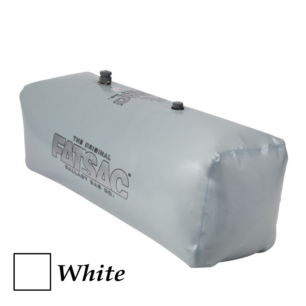 Image 1: FATSAC V-drive Wakesurf Fat Sac Ballast Bag - 400lbs - White