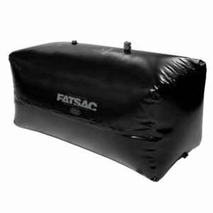 Image 1: FATSAC Jumbo V-Drive Wakesurf Fat Sac Ballast Bag - 1100lbs - Black