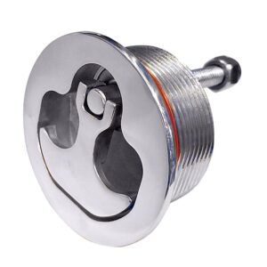 Image 1: Whitecap Compression Handle Non-Locking Stainless Steel