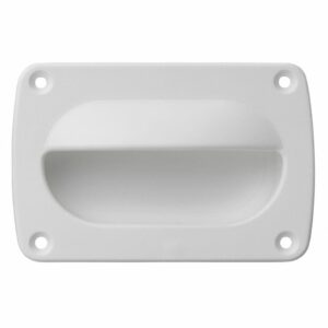 Image 1: Whitecap Nylon Flush Pull - Large - White