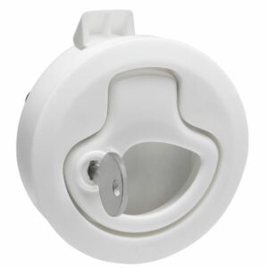Image 1: Whitecap Mini Ring Pull Nylon Locking White