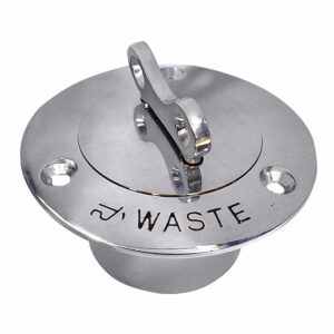 Image 1: Whitecap Pipe Deck Fill 1-1/2" Waste