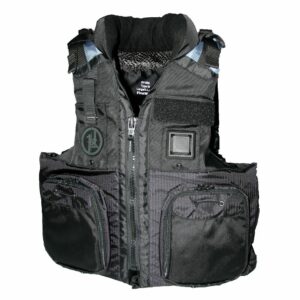 Image 1: First Watch AV-800 Four Pocket Flotation Vest - Black - XXL to 3XL