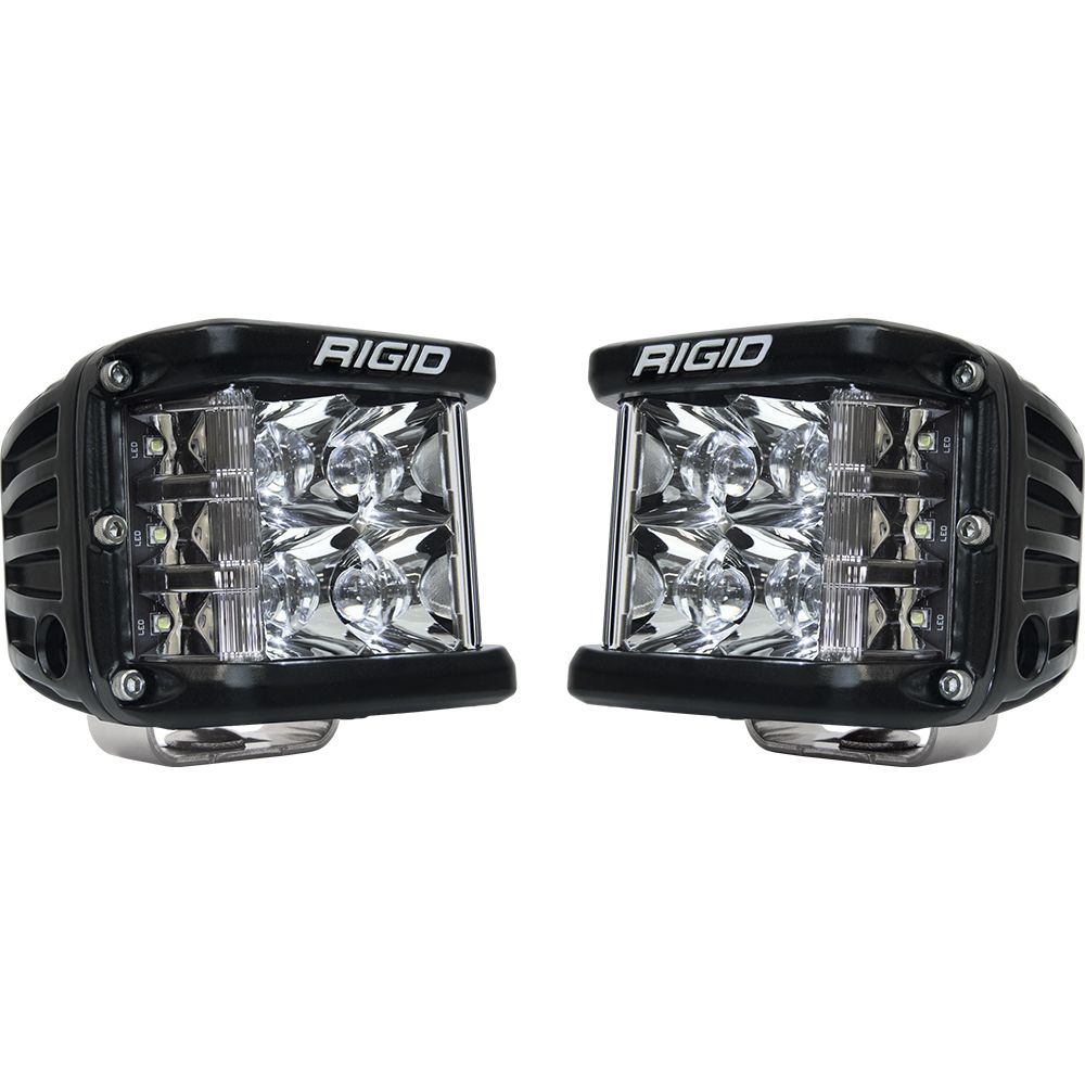 Image 1: RIGID Industries D-SS Series PRO Spot Surface Mount - Pair - Black