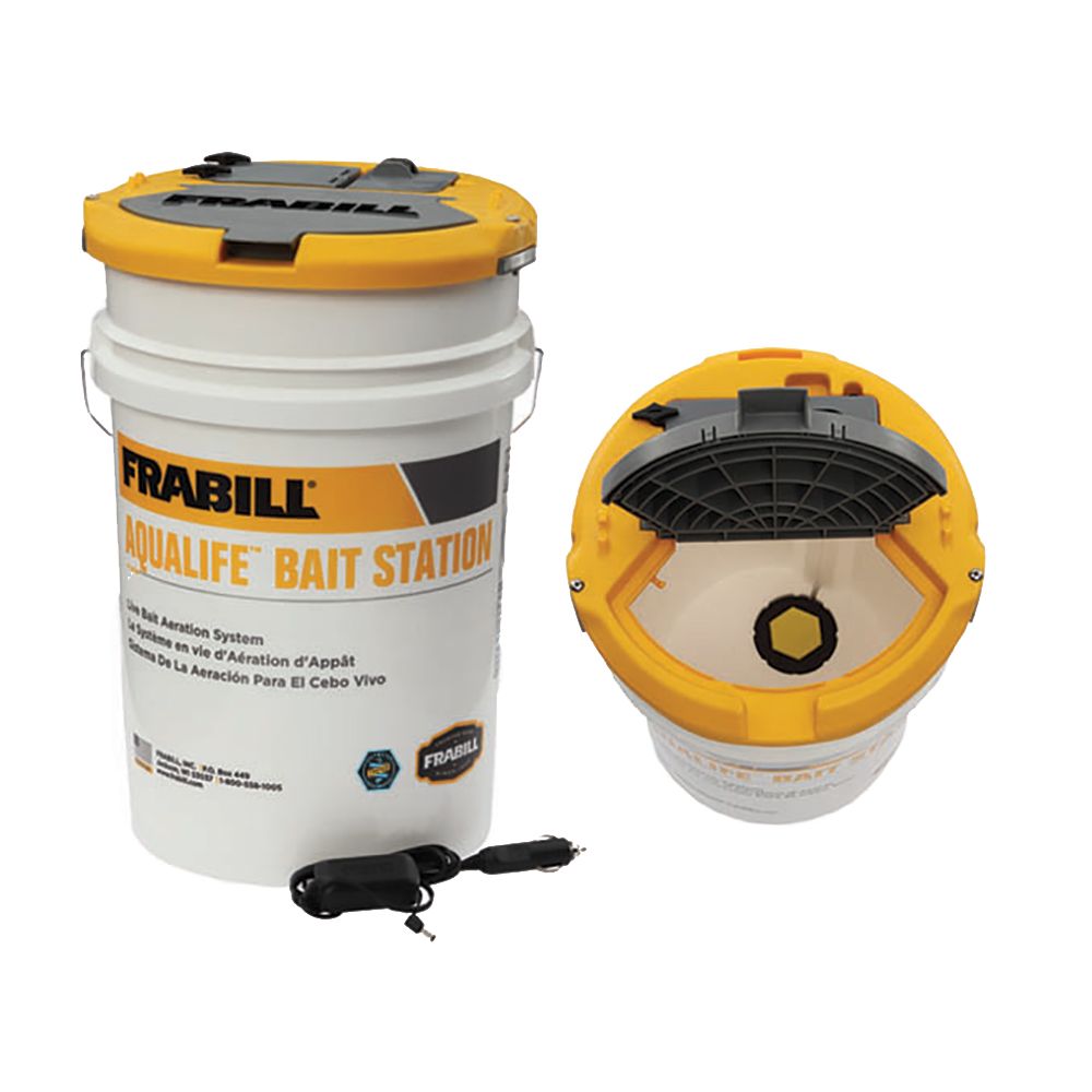 Image 1: Frabill Aqua-Life™ Bait Station - 6 Gallon Bucket