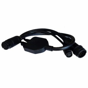 Image 1: Raymarine Adapter Cable 25-Pin to 25-Pin & 7-Pin - Y-Cable to RealVision & Embedded 600W Airmar TD to Axiom RV