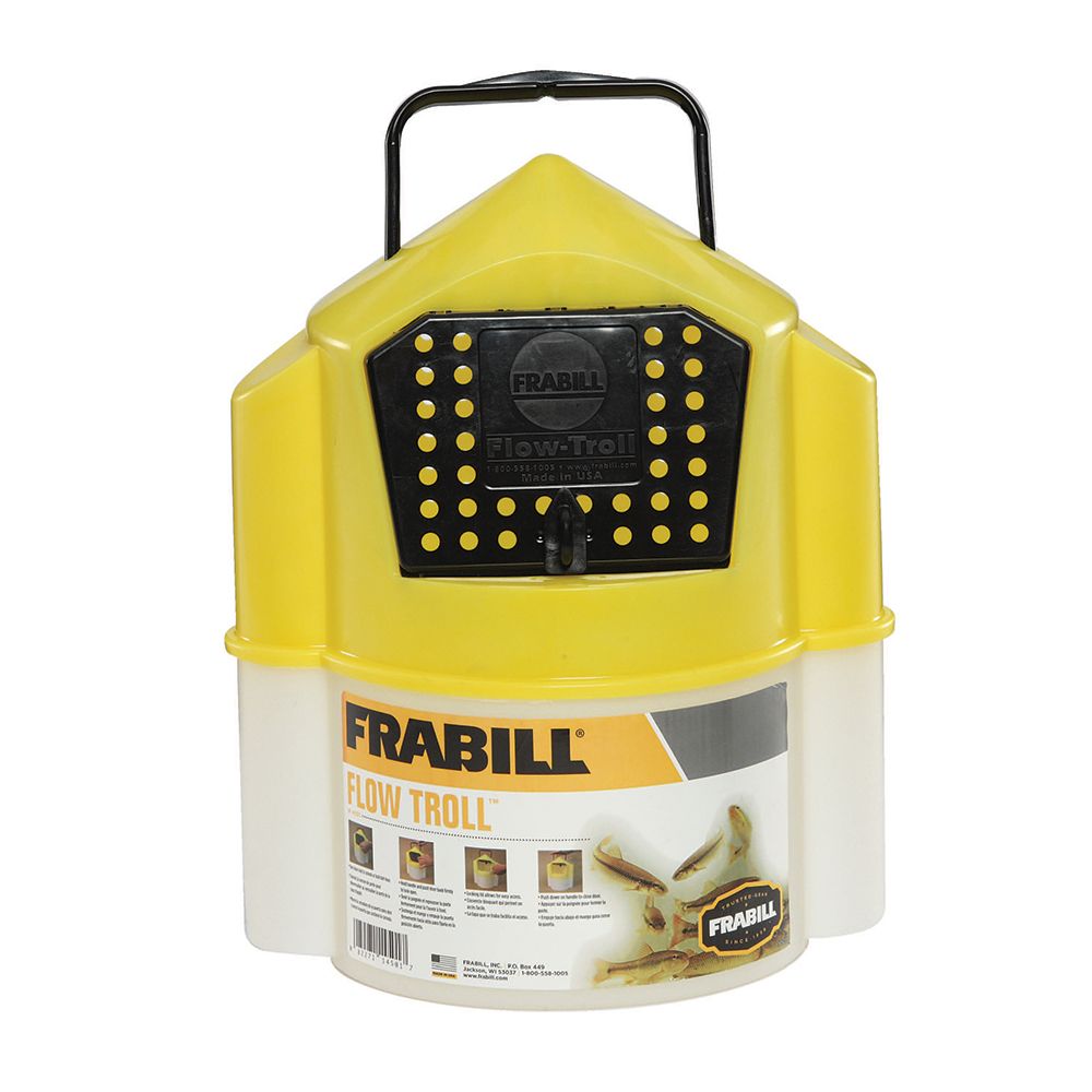 Image 1: Frabill Flow Troll® Bucket - 6 Quart