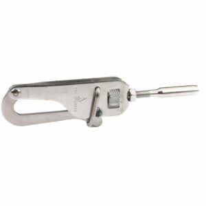 Image 1: C. Sherman Johnson Safe Lock Gate Hook T-316
