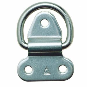 Image 1: C. Sherman Johnson Hinged Pad Eye - 1/4"