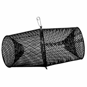 Image 1: Frabill Torpedo Trap - Black Minnow Trap - 10" x 9.75" x 9"