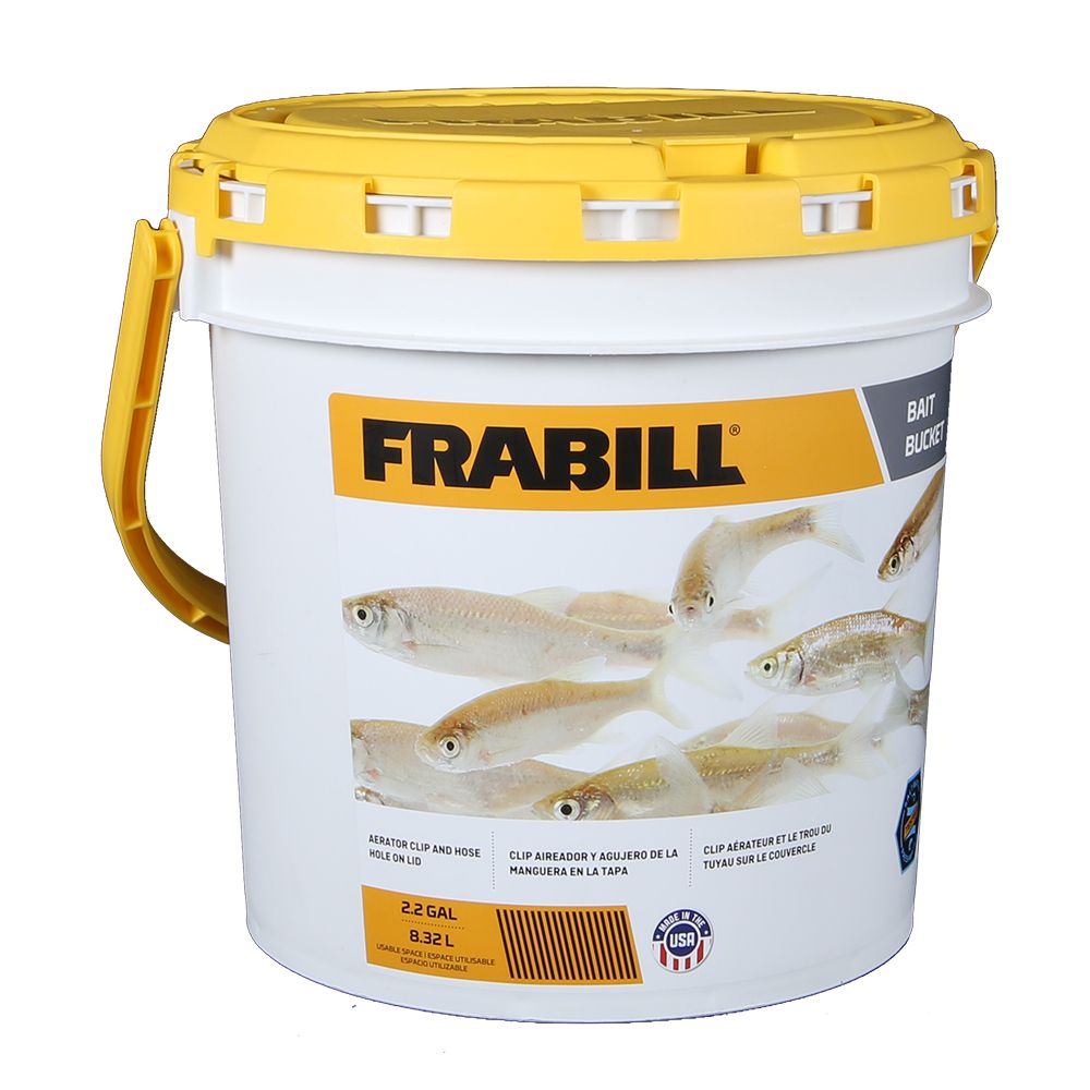 Image 1: Frabill Bait Bucket