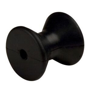 Image 1: C.E. Smith Bow Roller - Black - 3" Diameter - 3-1/8"W - 1/2" ID