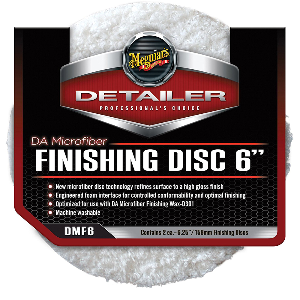 Image 1: Meguiar's DA Microfiber Finishing Disc - 6" - 12-Pack