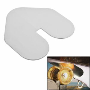 Image 1: Megaware ScuffBuster™ XL w/Notch - 9" x 8.75" - Notched - 22G - Stainless Steel